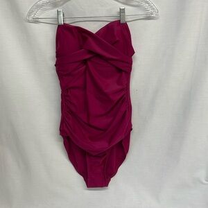 Merona Womens one-piece Bathing Suit size S